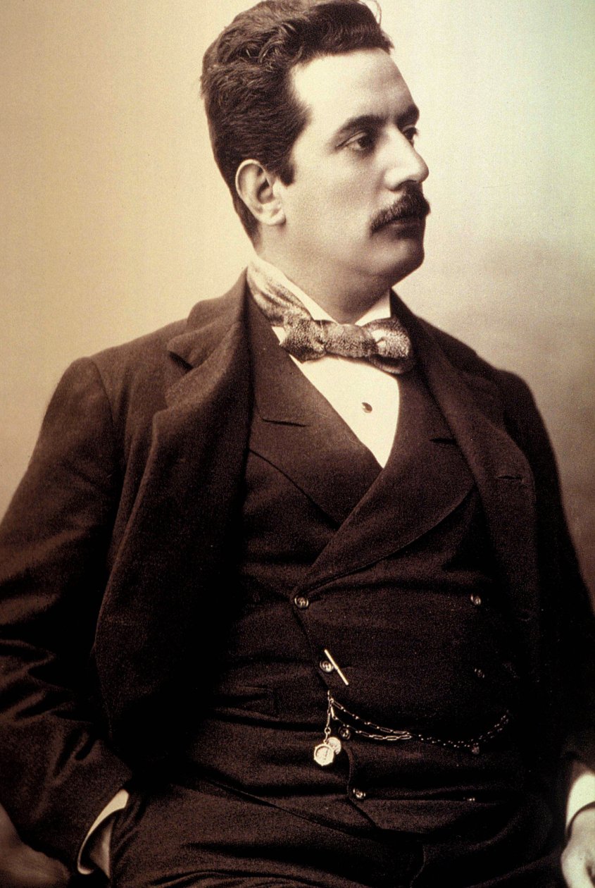 Giacomo Puccini (1858-1924) af Unknown
