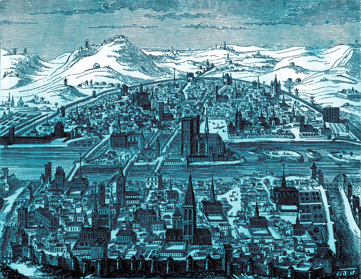Paris i 1607 af Unknown