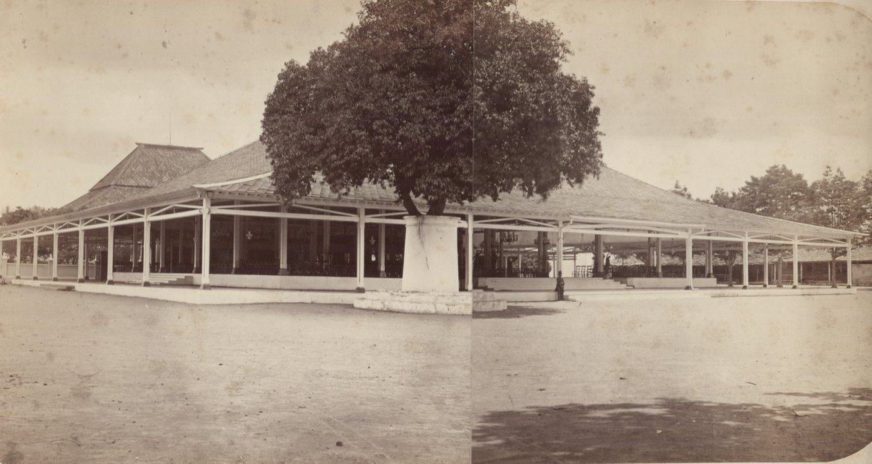 Pendopo (Veranda) fra Mangkoenagoro Palace i Surakarta af Русский
