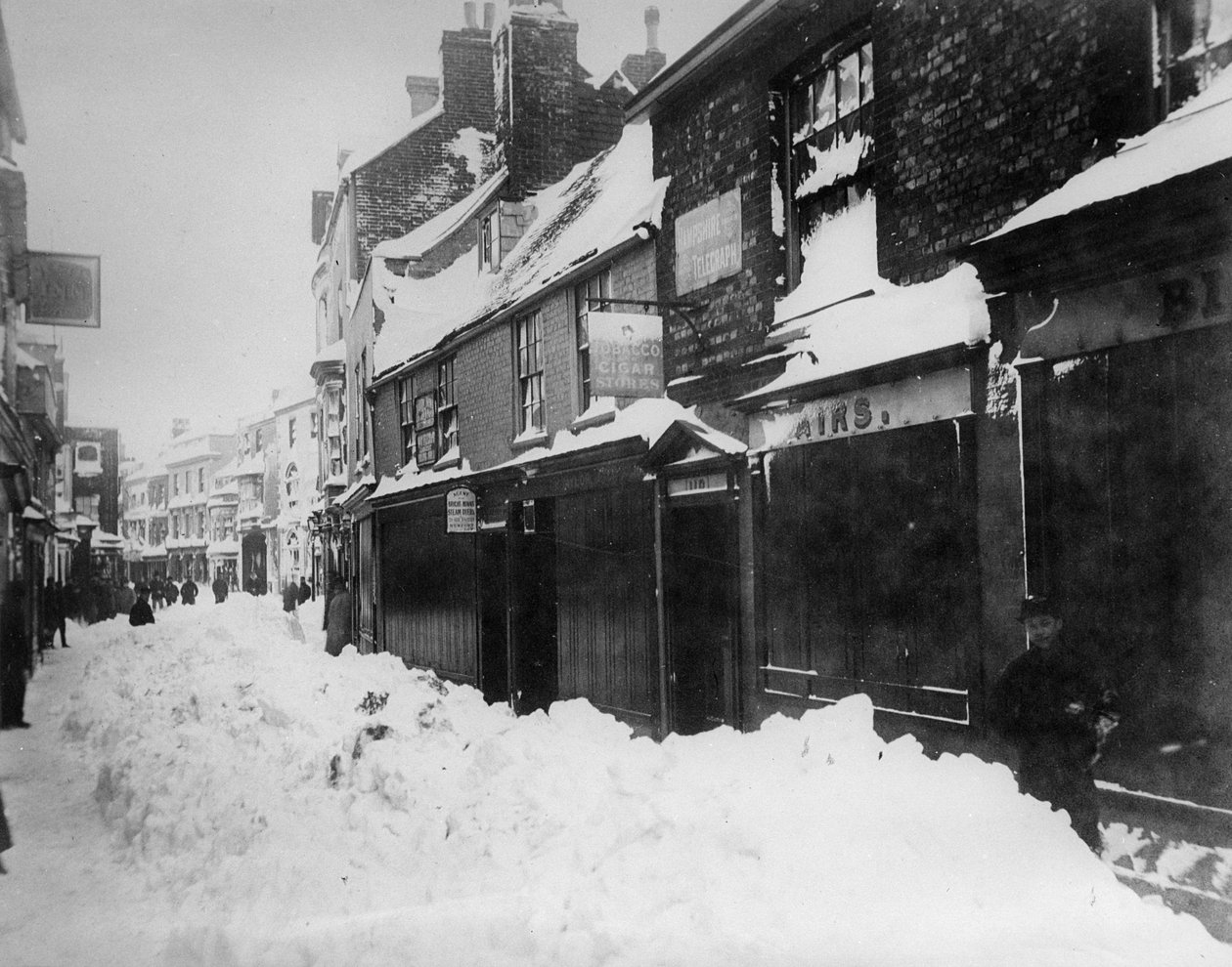 West Cowes, januar 1881 eller 1891 af English Photographer