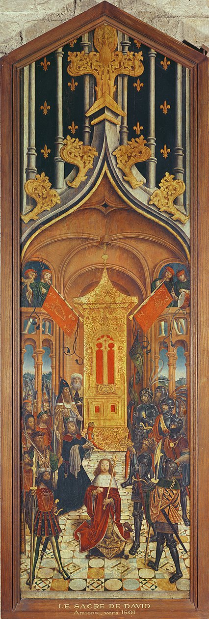 The Coronation of David, ca. 1501 (se også 232666) af French School