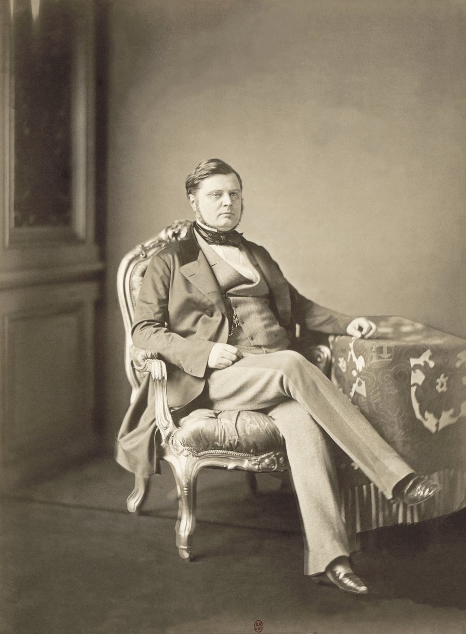 Grev Alexandre Joseph Colonna -Walewski (1810 - 1868), udenrigsminister i Napoleon III af Mayer and Pierson