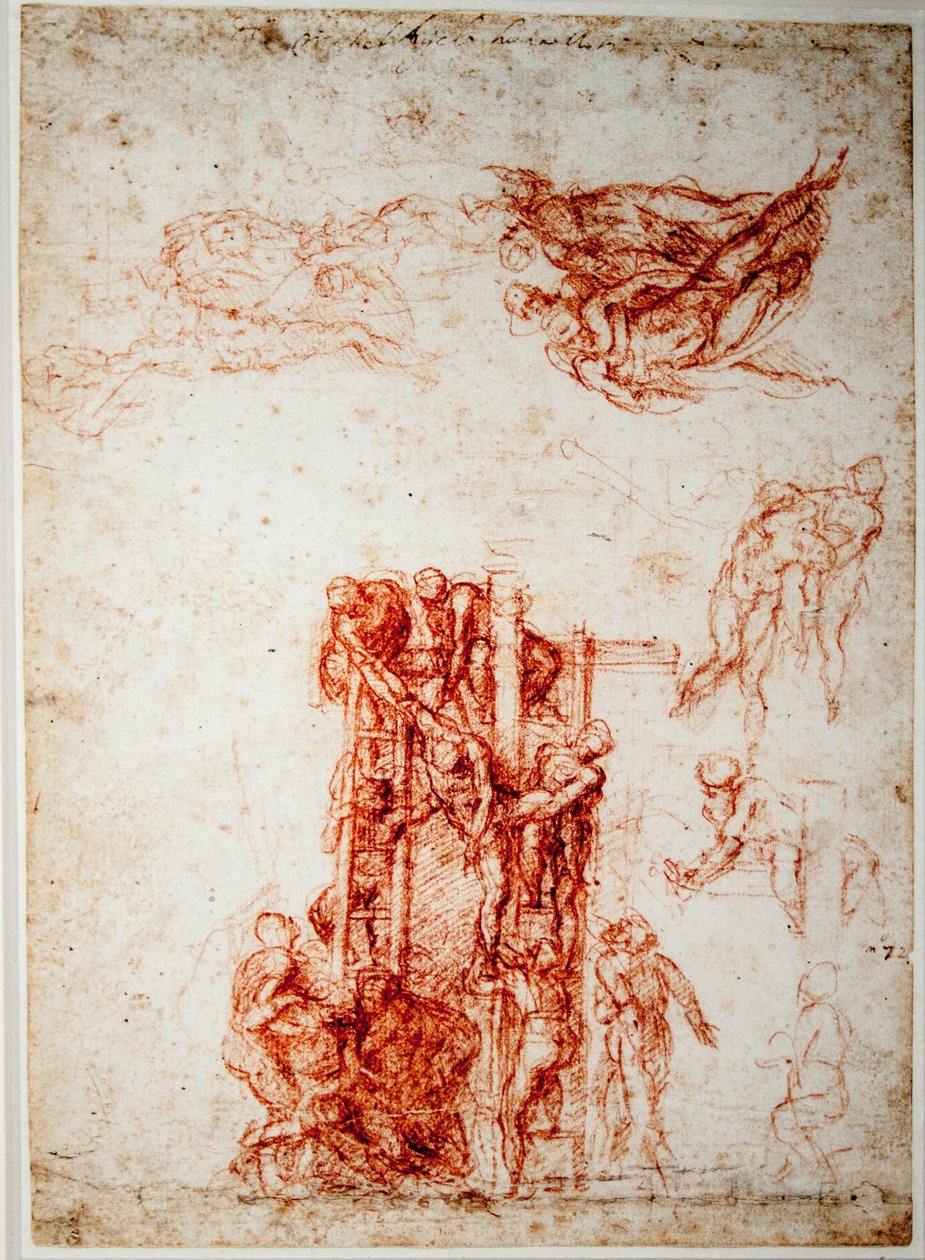 Undersøgelser til deponering fra korset af Michelangelo Buonarroti