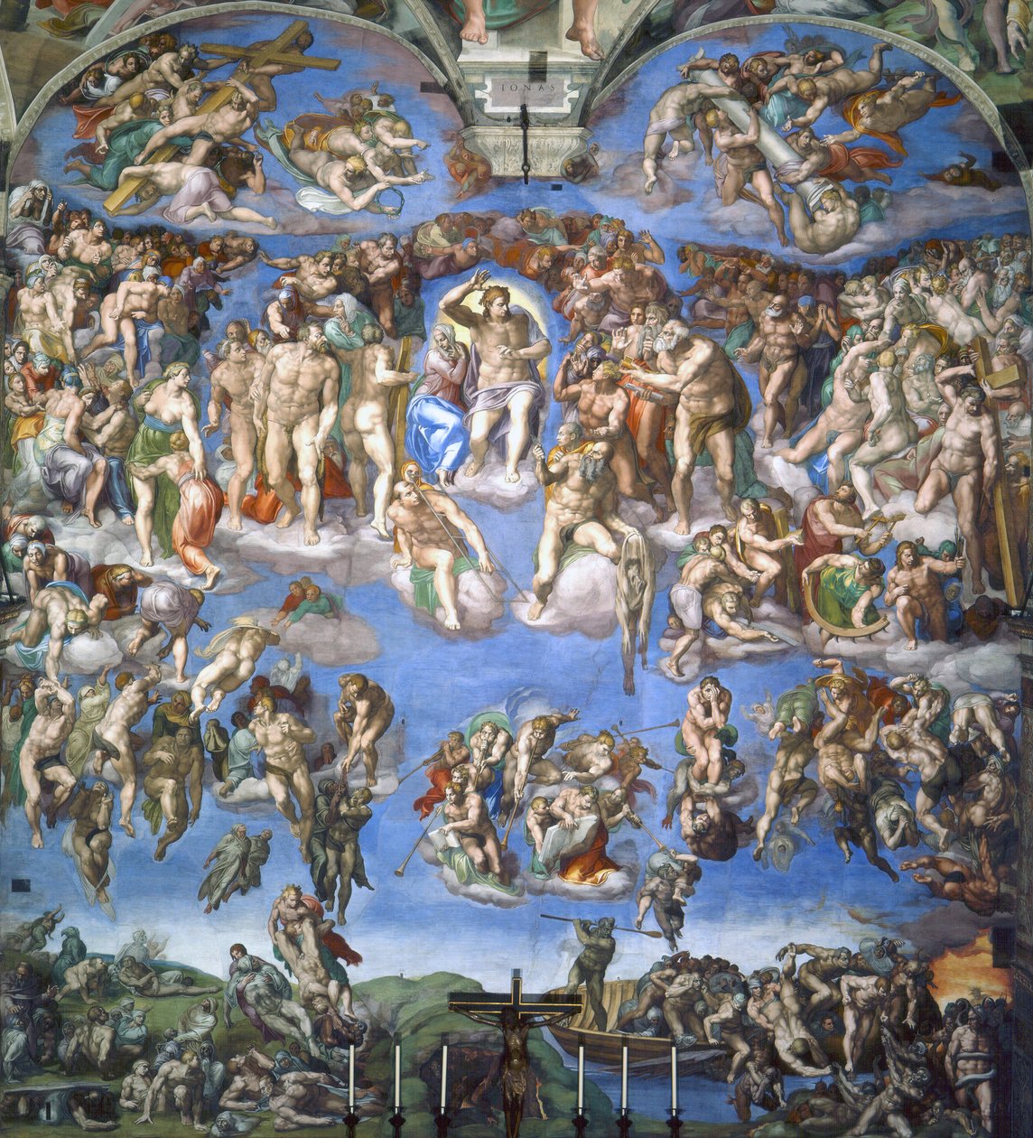 Den sidste dom af Michelangelo Buonarroti
