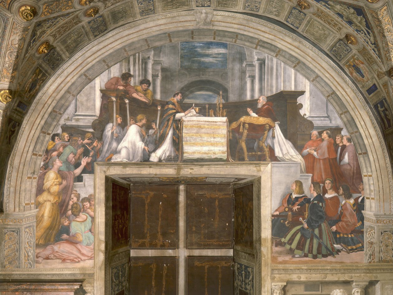 Messe af Bolsena af Raffaello Sanzio Raphael