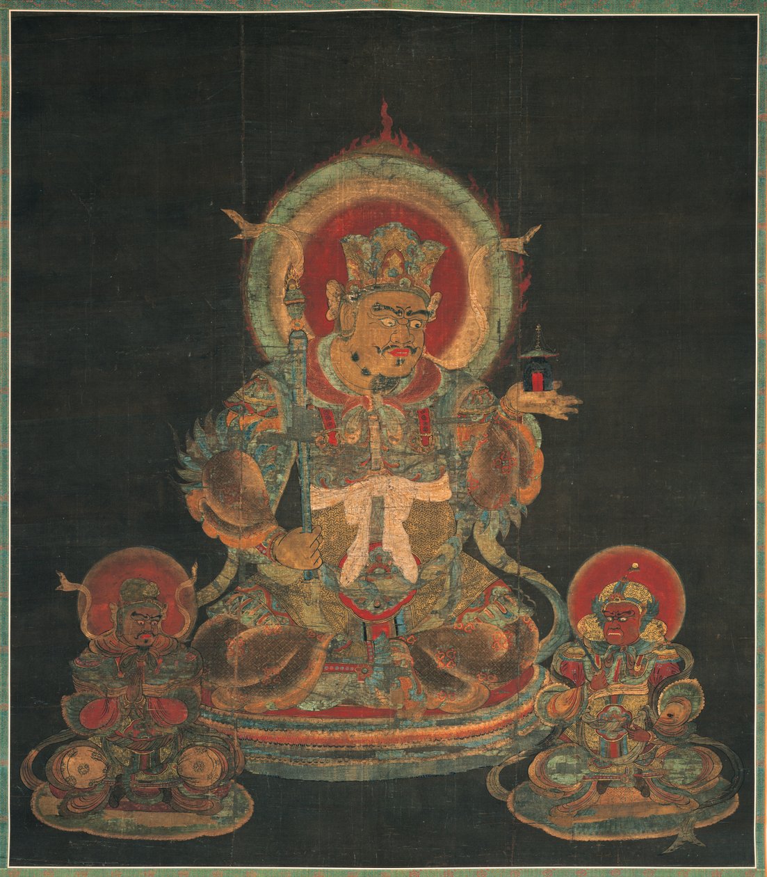 Bishamonten (Skt., Vaisravana) af Unknown