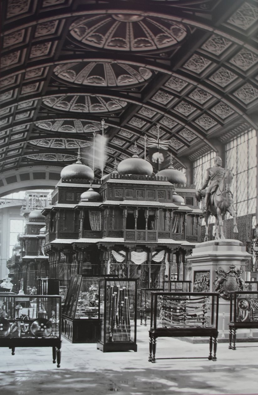 Den indiske pavillon under universaludstillingen i 1878 af Unknown