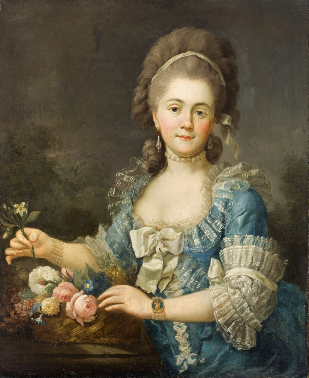 Portræt af Anna Szaniawska, født Scipio af Unknown