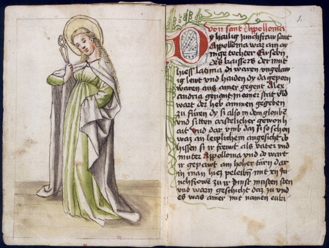 St. Apollonia af Unknown