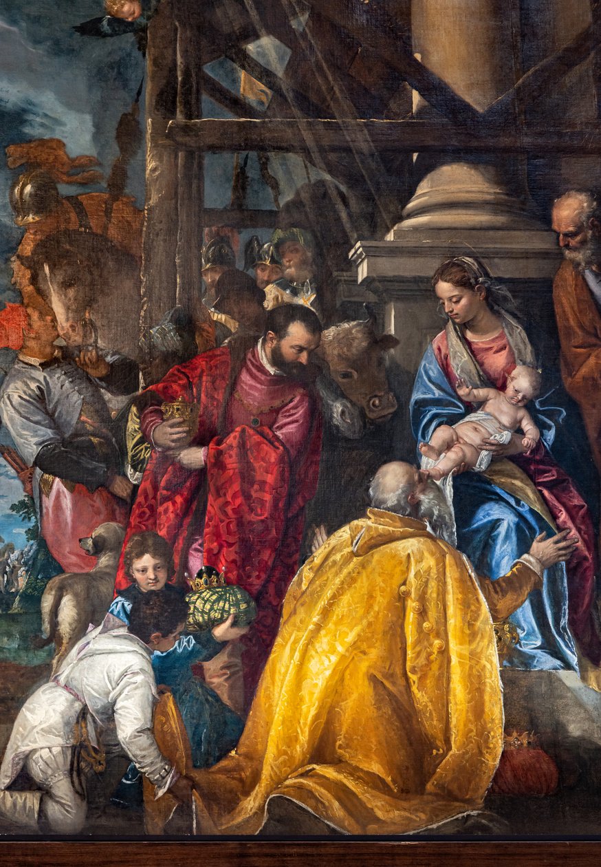 Tilbedelse af Magi af (1528 88) Veronese