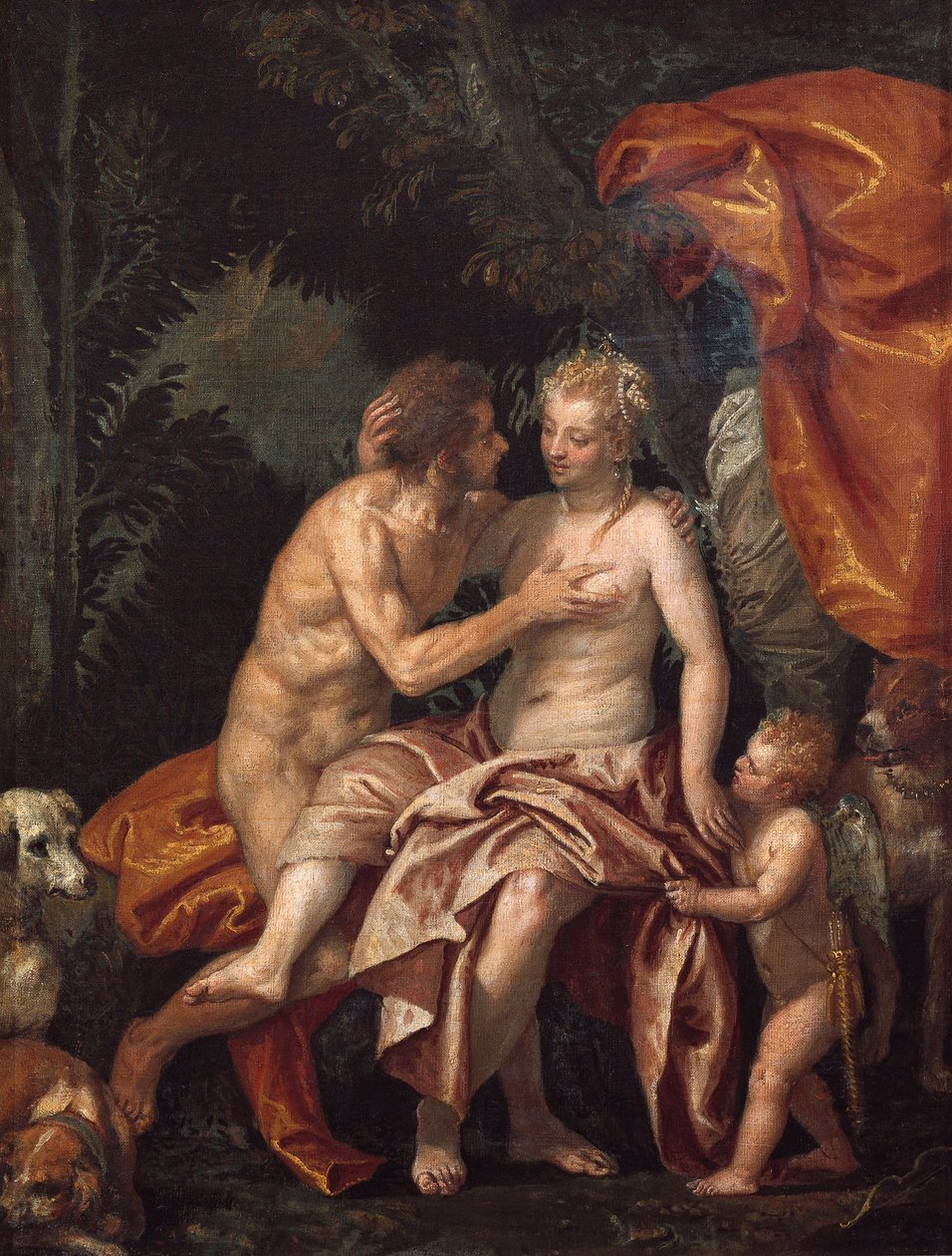 Venus og Adonis af Veronese