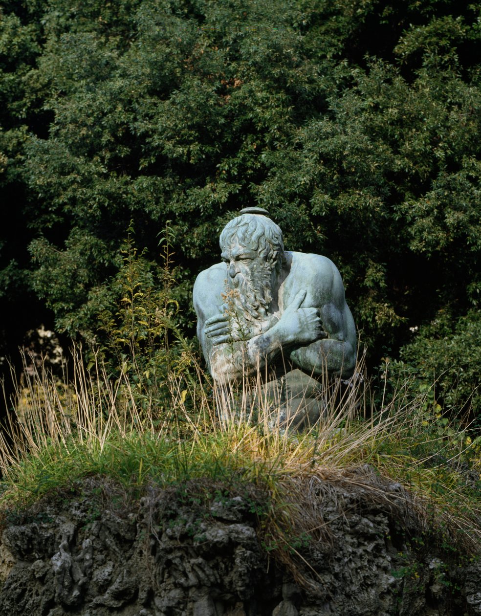 Vinter. Skulptur af Giambologna