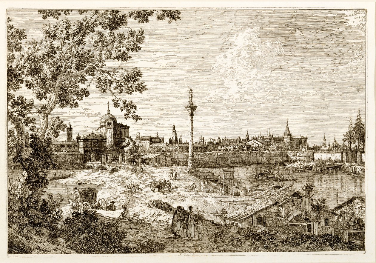 Imaginary View of Padua, ca. 1740
