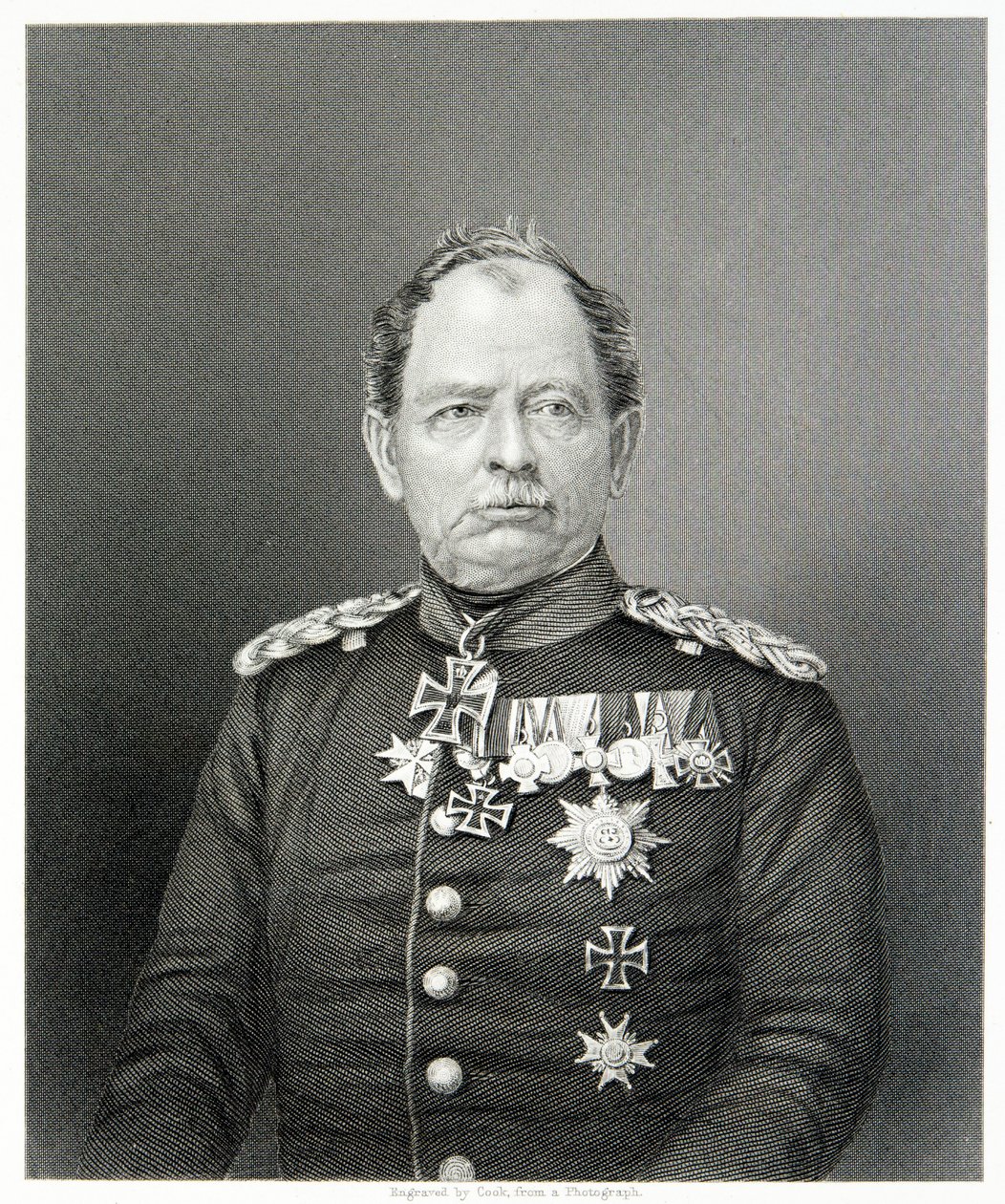 General von Werder af (after) English photographer