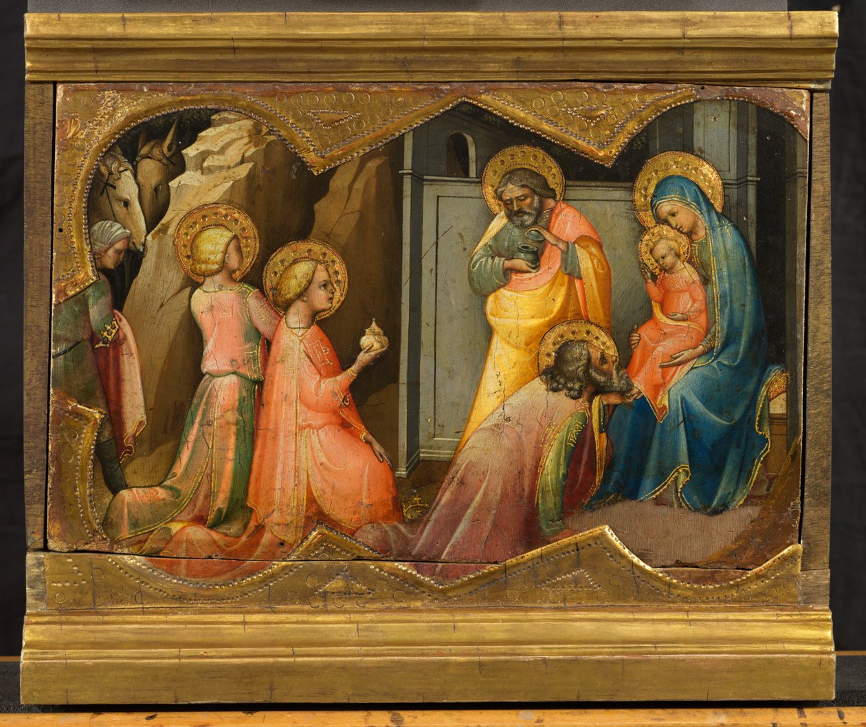 Tilbedelse af Magi af (c.1370 1425) Lorenzo Monaco