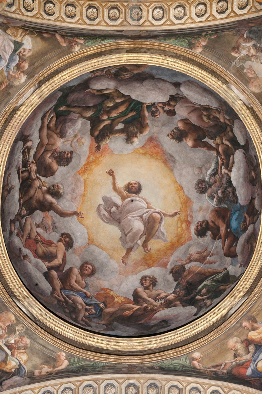 Kristi himmelfart af (c.1489 1534) Correggio