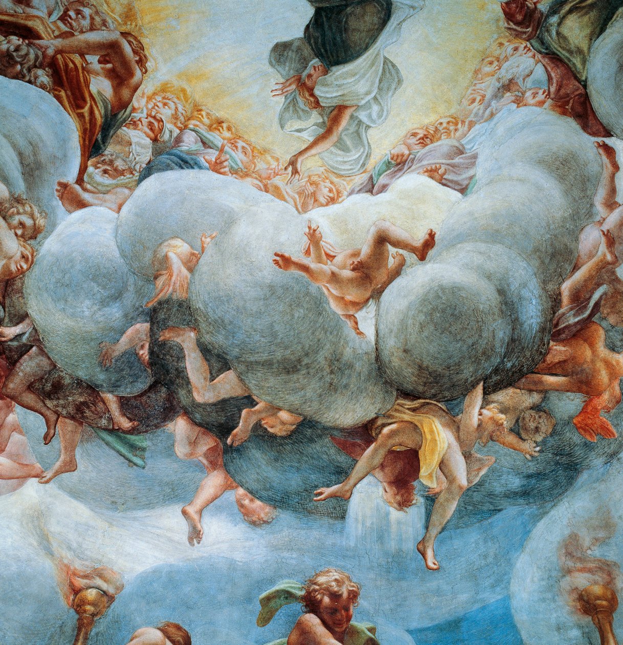 Antagelse af Jomfru af (c.1489 1534) Correggio