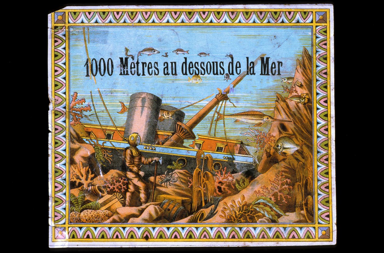 1000 meter under havet - Loire Atlantique N* 192 - Nantes - Jules Verne Museum - Billedbehandling af Unknown