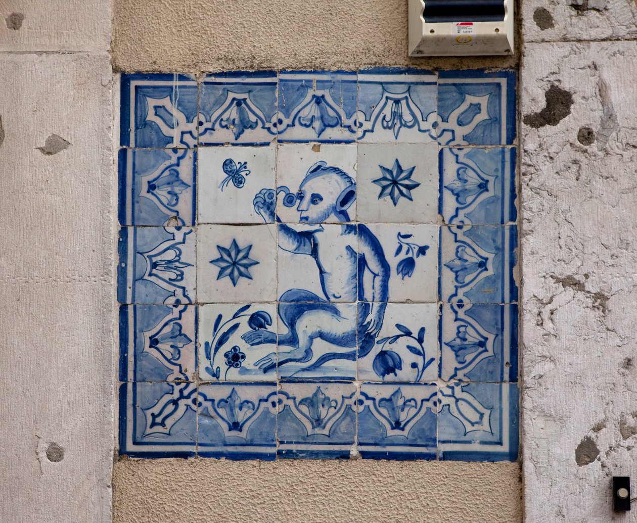 Azulejo, Lissabon, Portugal af Unknown