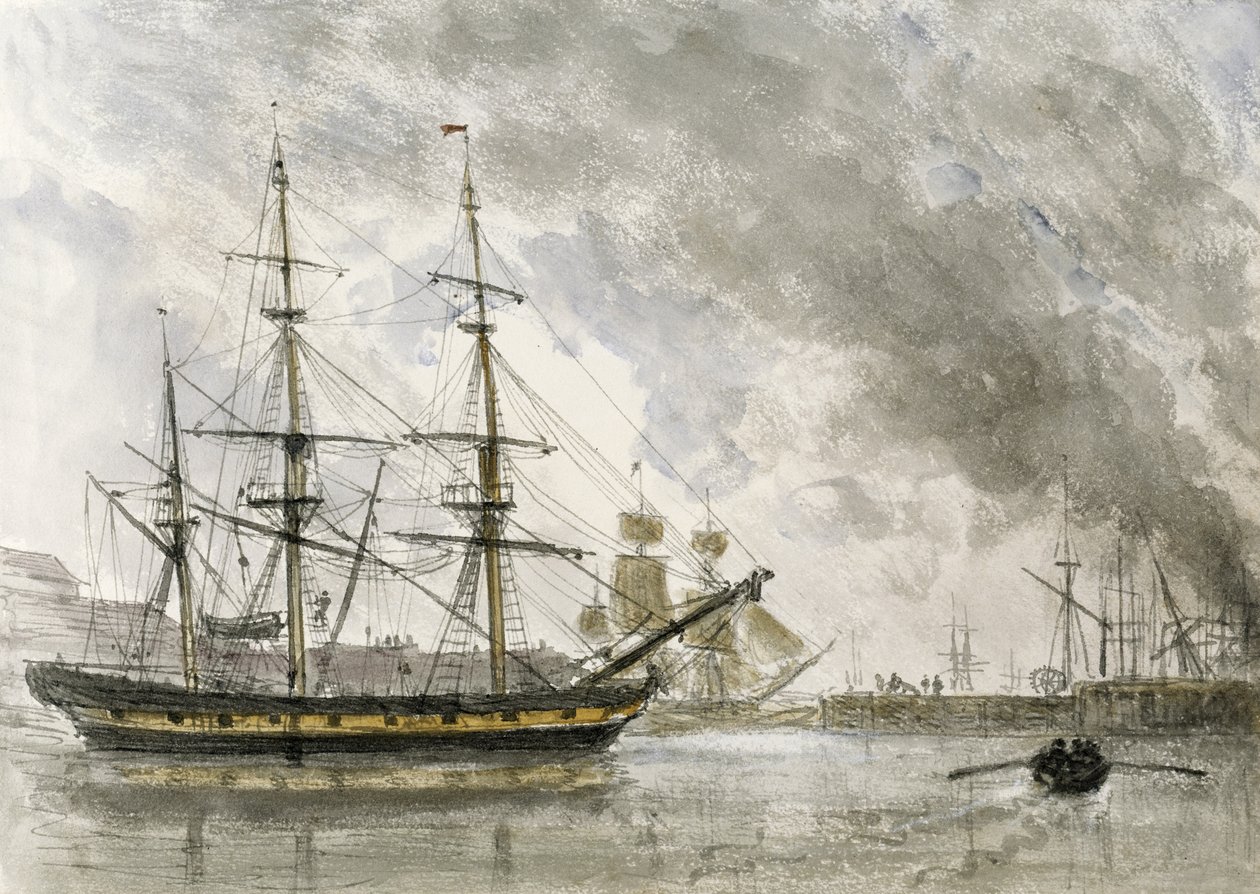 Barque Free Trader, William Crotch. af Unknown