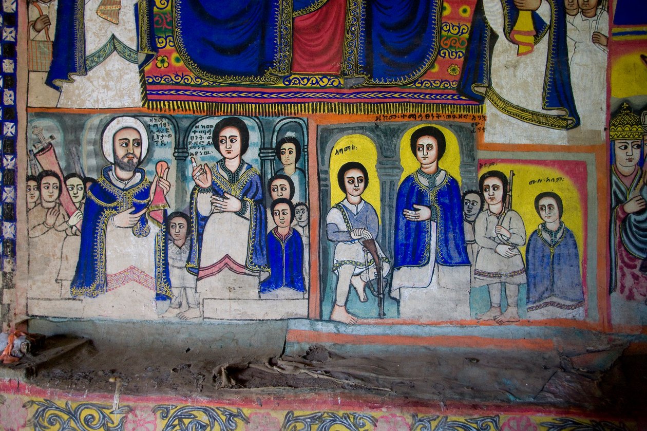 Debir Sina Mary Church, Gorgora, Tanasøen, Etiopien, Afrika af Unknown