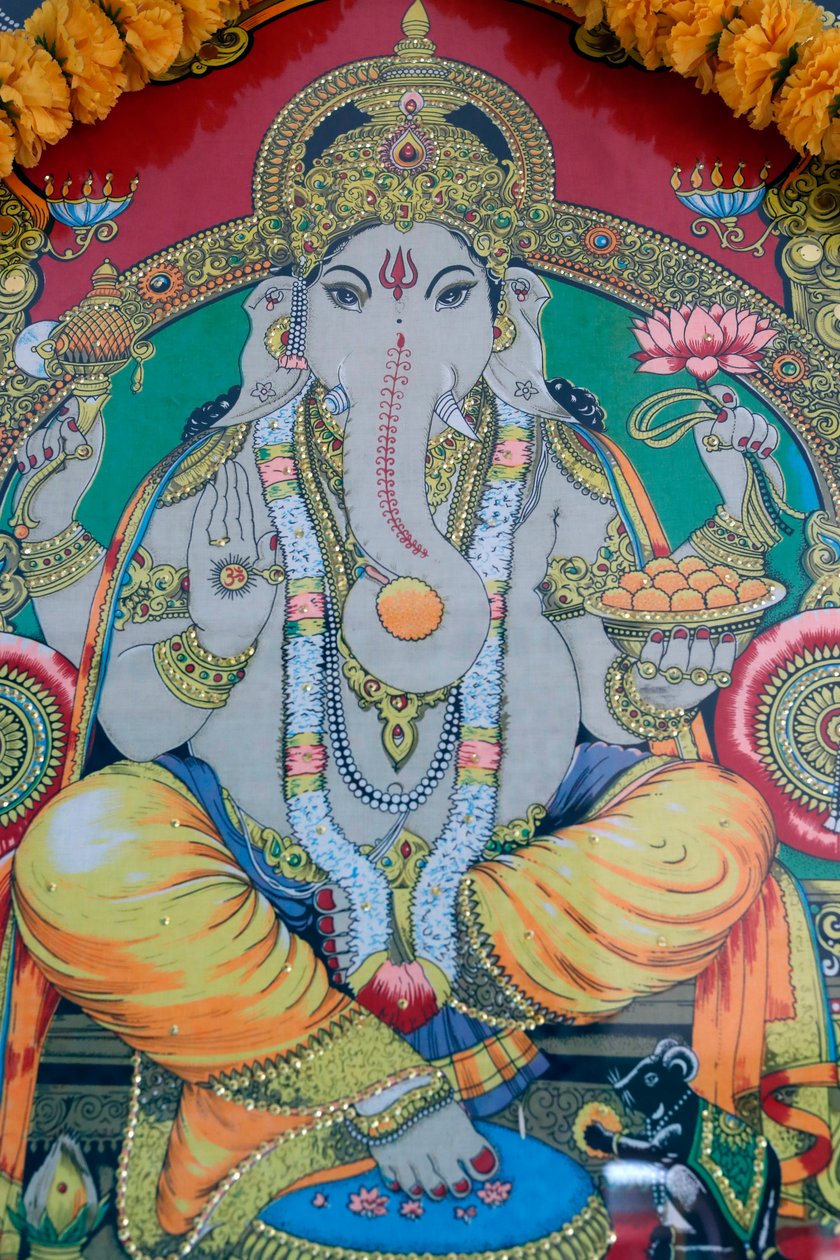 Ganesha, Sri Thenday Yutthapani-templet, Ho Chi Minh-byen, Vietnam af Unknown