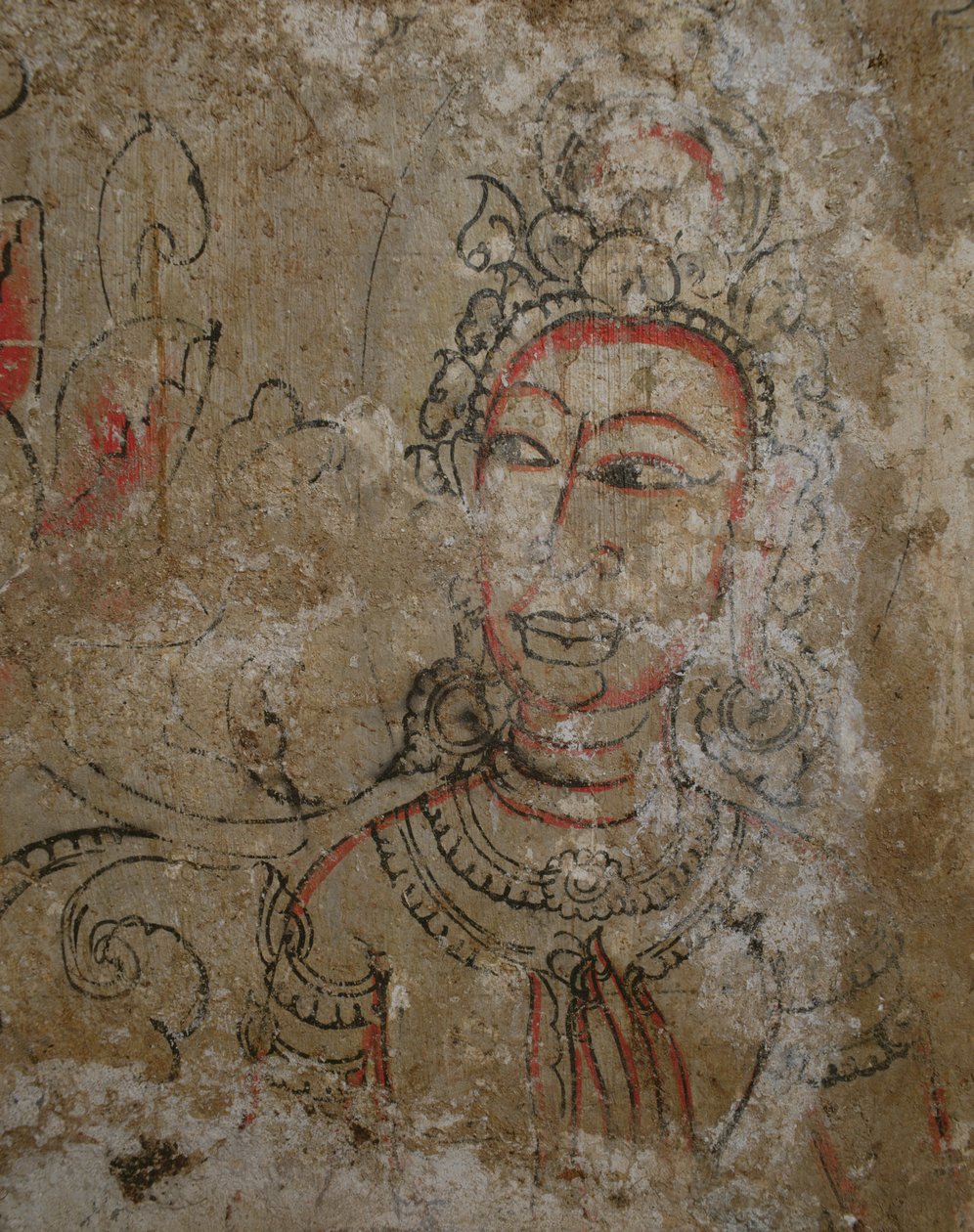 Leder af kinesisk indflydelse, Wat Ratchaburana, Ayutthaya, Thailand af Unknown