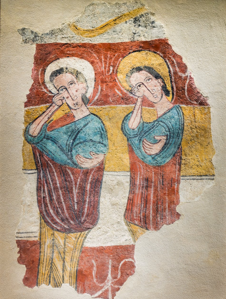 Jaca, Spanien. Romansk kunst. af Unknown