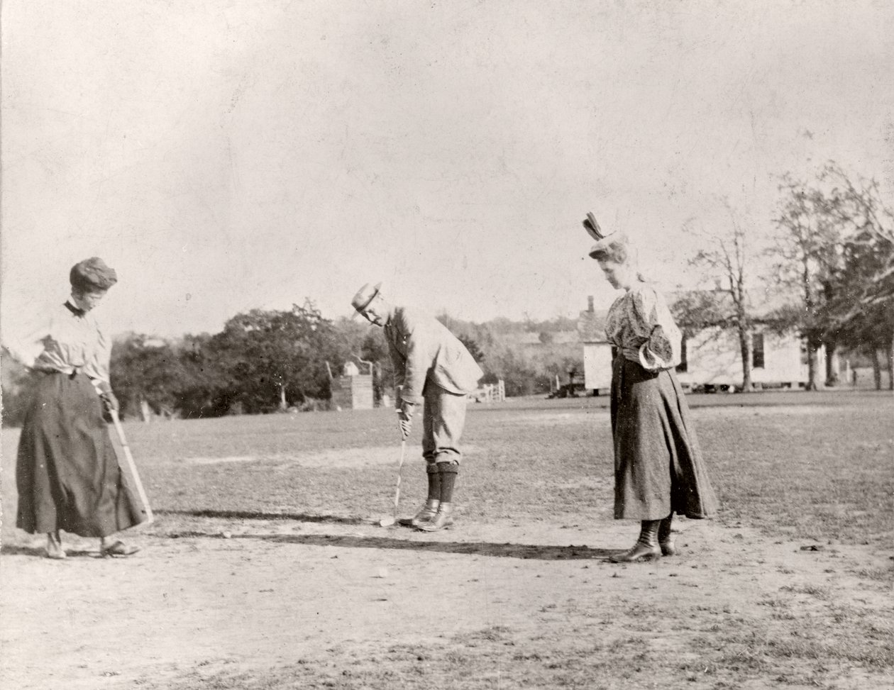 Golf i Dallas, ca. 1900 af American Photographer