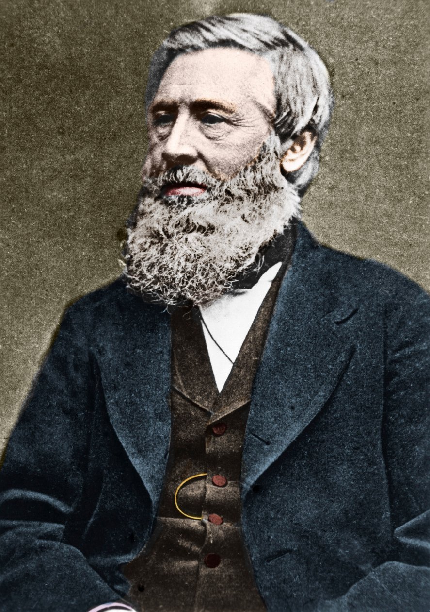 Portræt af Asa Gray (1810-1888), amerikansk botaniker. c1884. af American Photographer