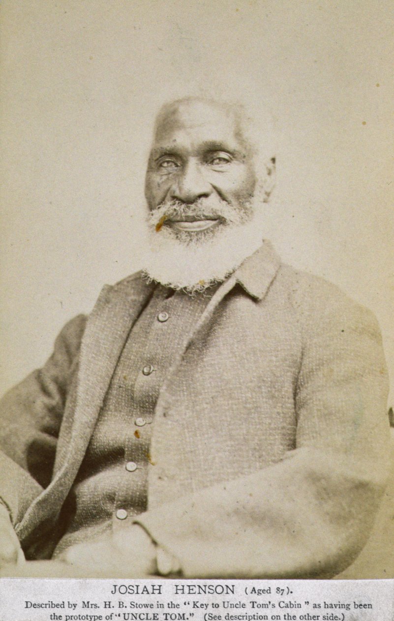 Portræt af Josiah Henson (1789-1883) 1876 af American Photographer