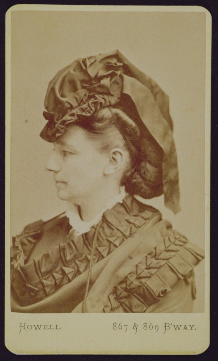 Portræt af Victoria Woodhull (1838-1927), ca. 1875 af American Photographer