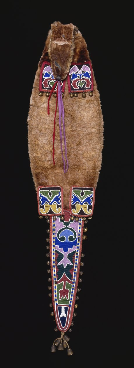 Mide taske, Winnebago, ca. 1870 af American School