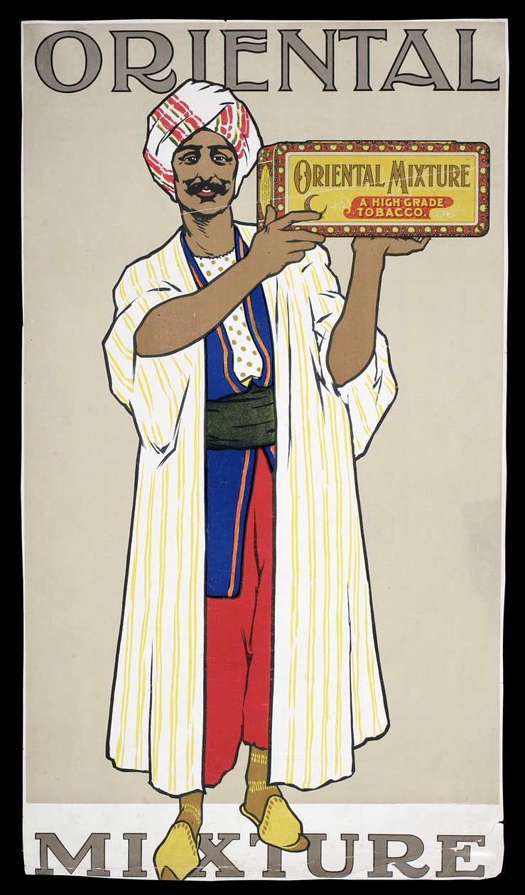 Orientalsk blandet tobak (reklameplakat) af American School