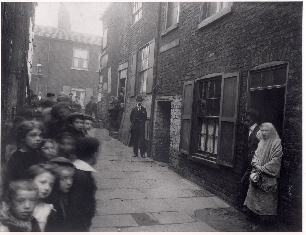 Sanitetsinspektør, Leeds, 1899 af English Photographer