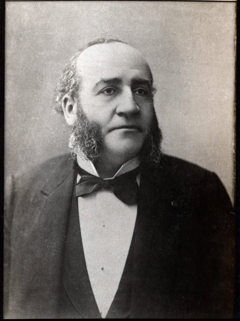 Portræt Jules Emile Pean (1830-1898), fransk kirurg. af French Photographer
