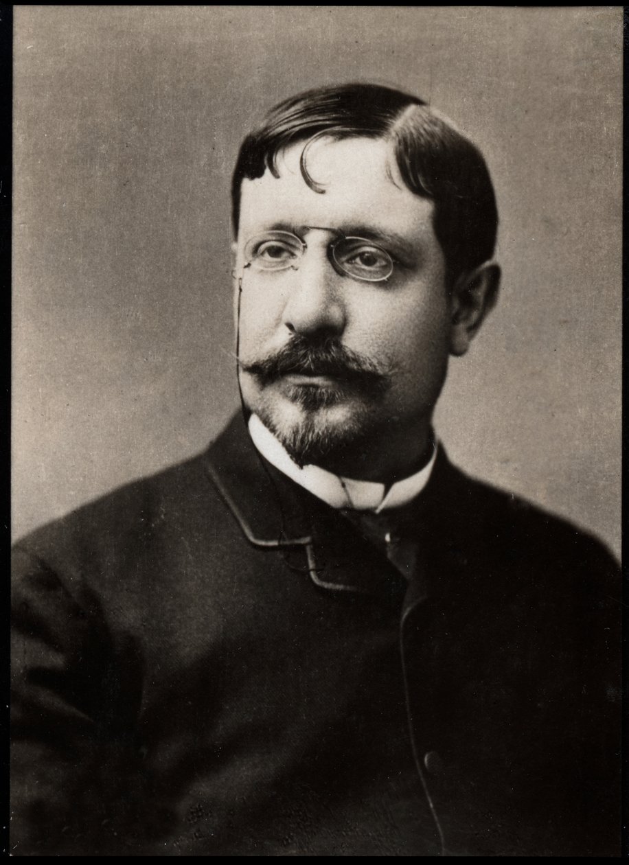 Portræt af Benjamin Constant (1845-1902), fransk maler og ætser. af French Photographer