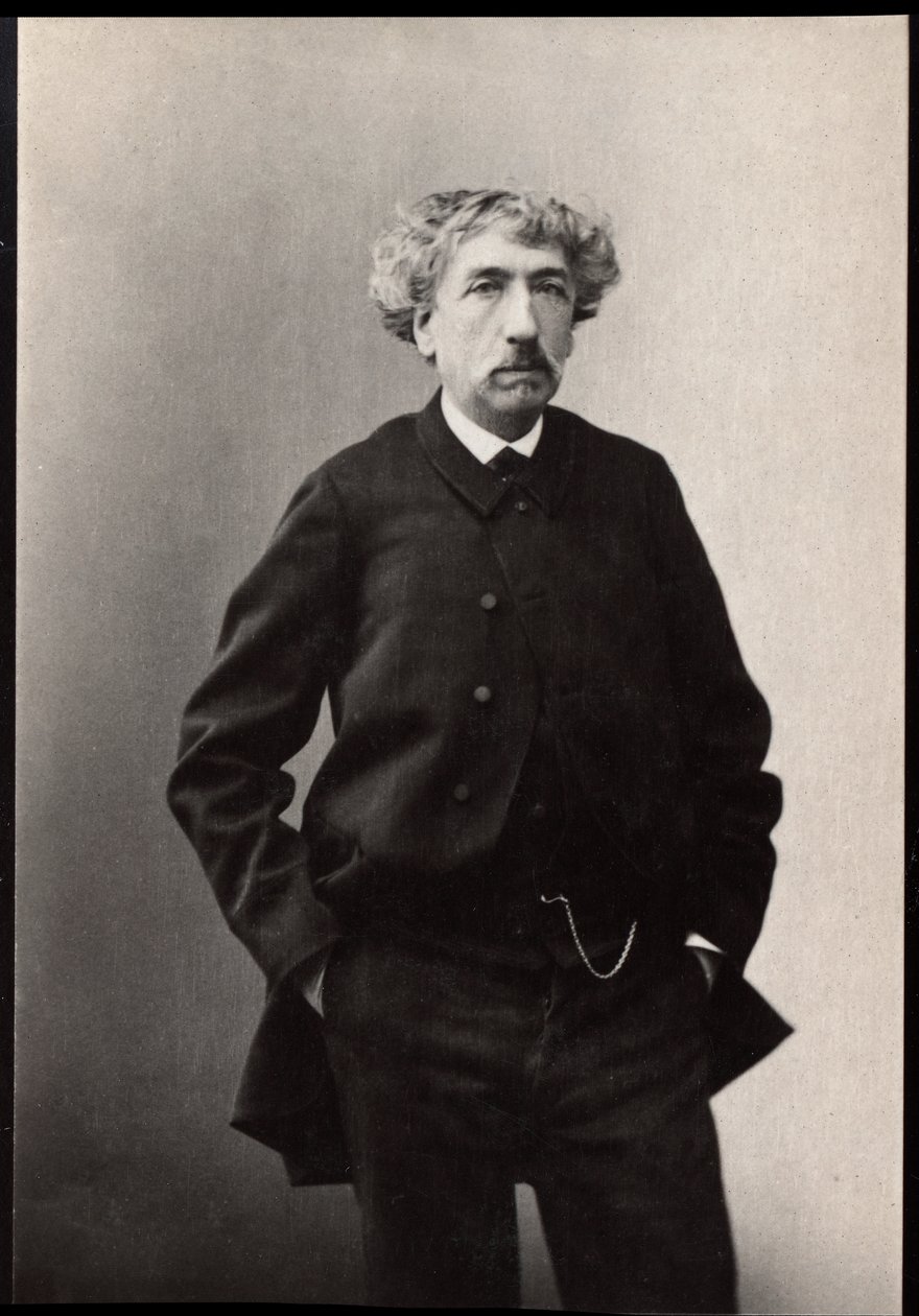 Portræt af Charles Garnier (1825-1898), fransk arkitekt. af French Photographer
