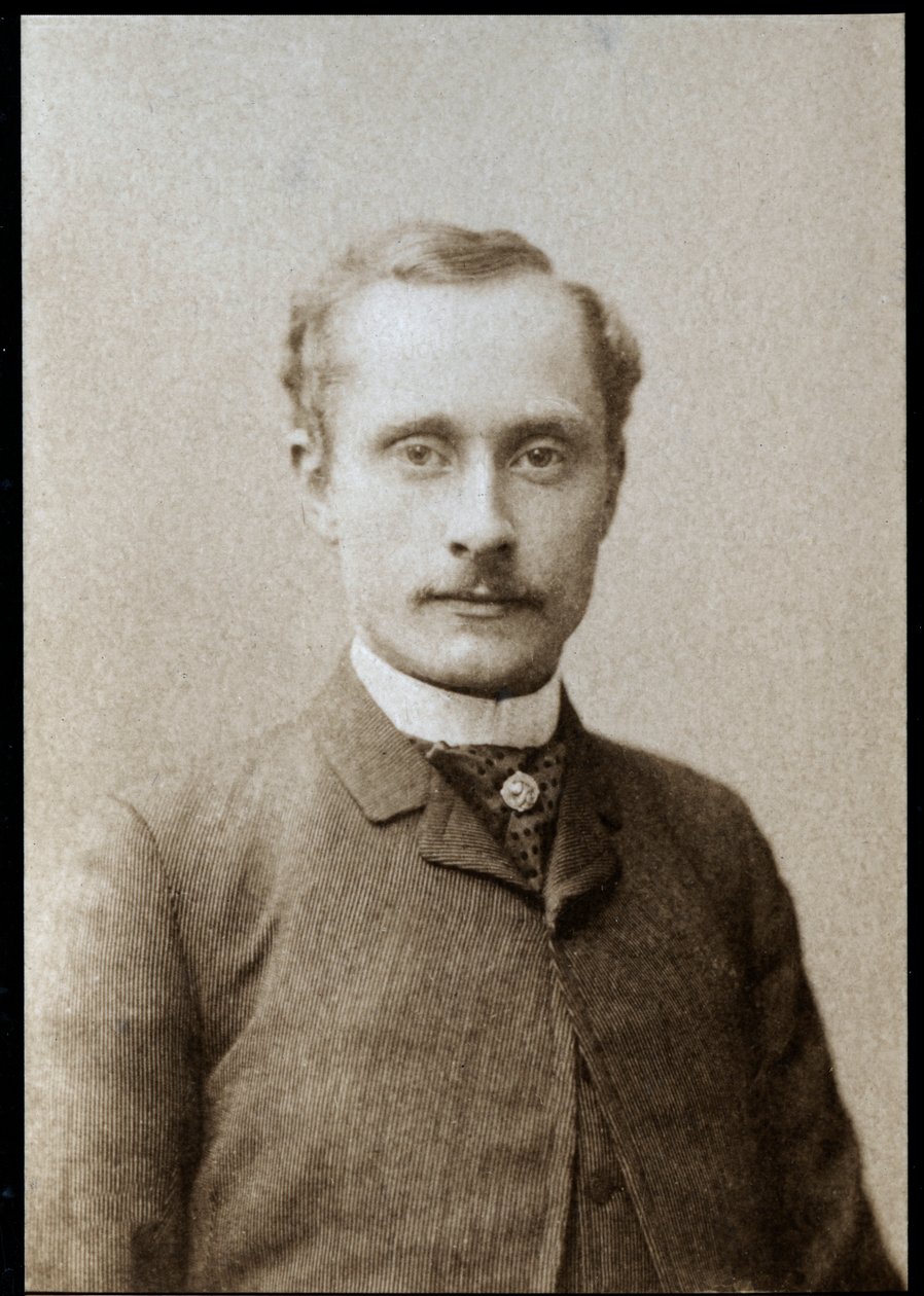 Portræt af Charles Gustave Auguste le Bargy (1858-1936), fransk skuespiller og filminstruktør. af French Photographer