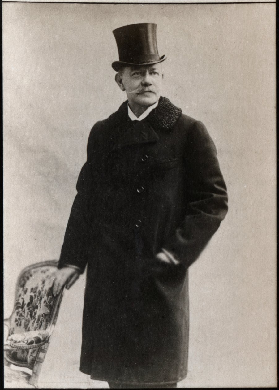 Portræt af grev Mikhail Nikolayevich Muraviev (1845-1900), russisk politiker. af French Photographer