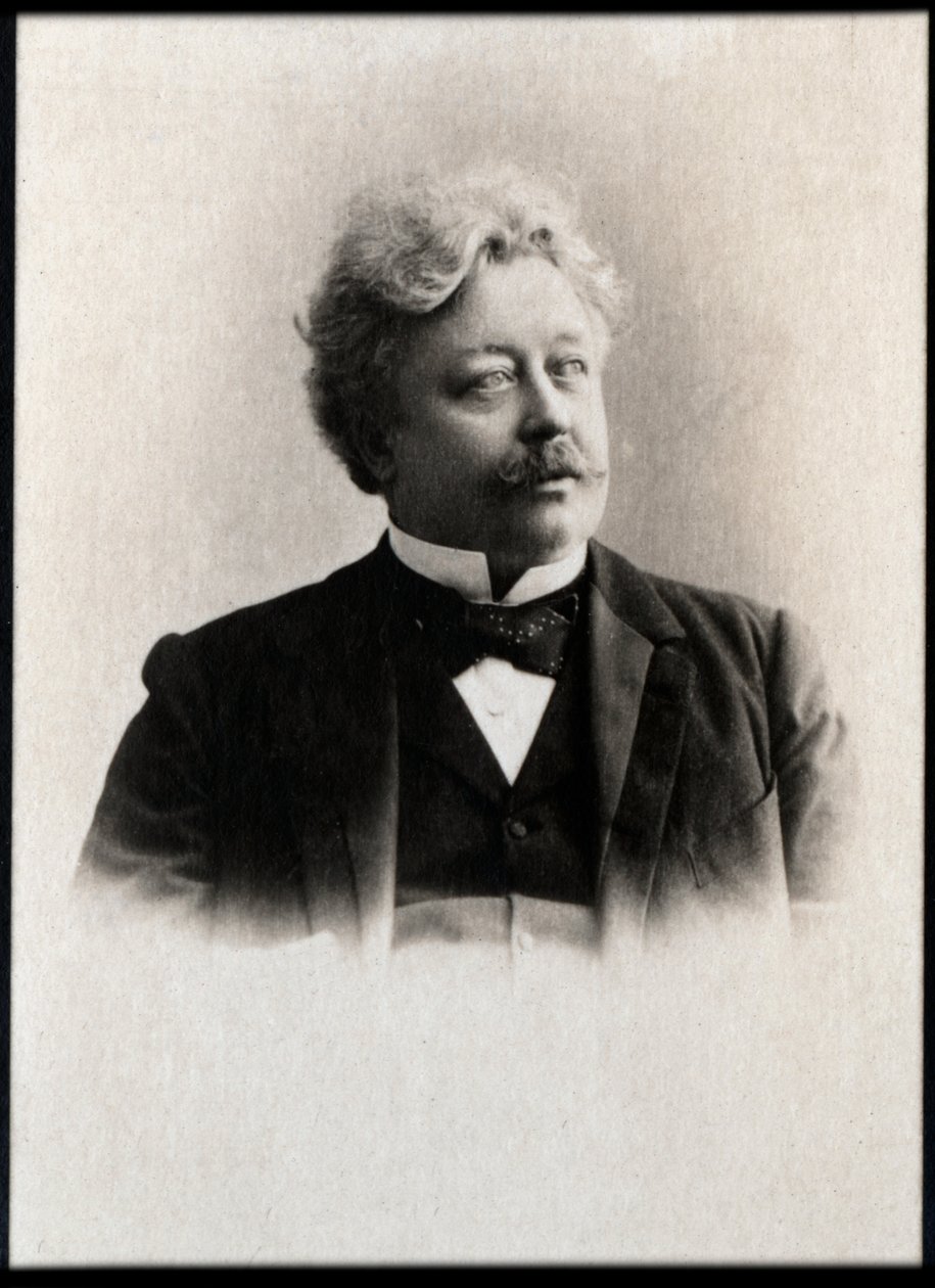 Portræt af Henri (Henry) Bauer (1851-1915), fransk journalist. af French Photographer