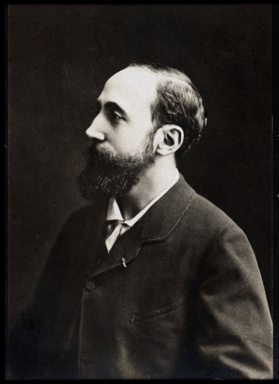 Portræt af Jules Claretie (1840-1913), fransk forfatter. af French Photographer