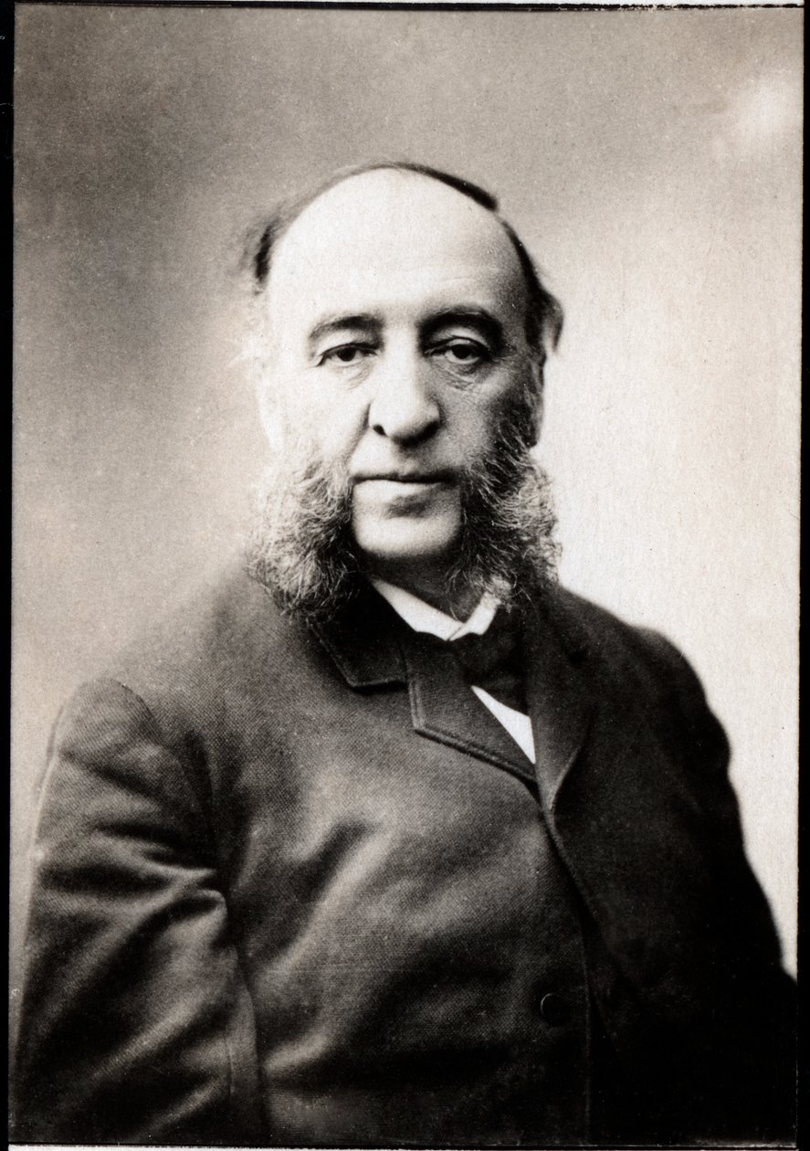 Portræt af Jules Ferry (1832-1893), fransk statsmand. af French Photographer