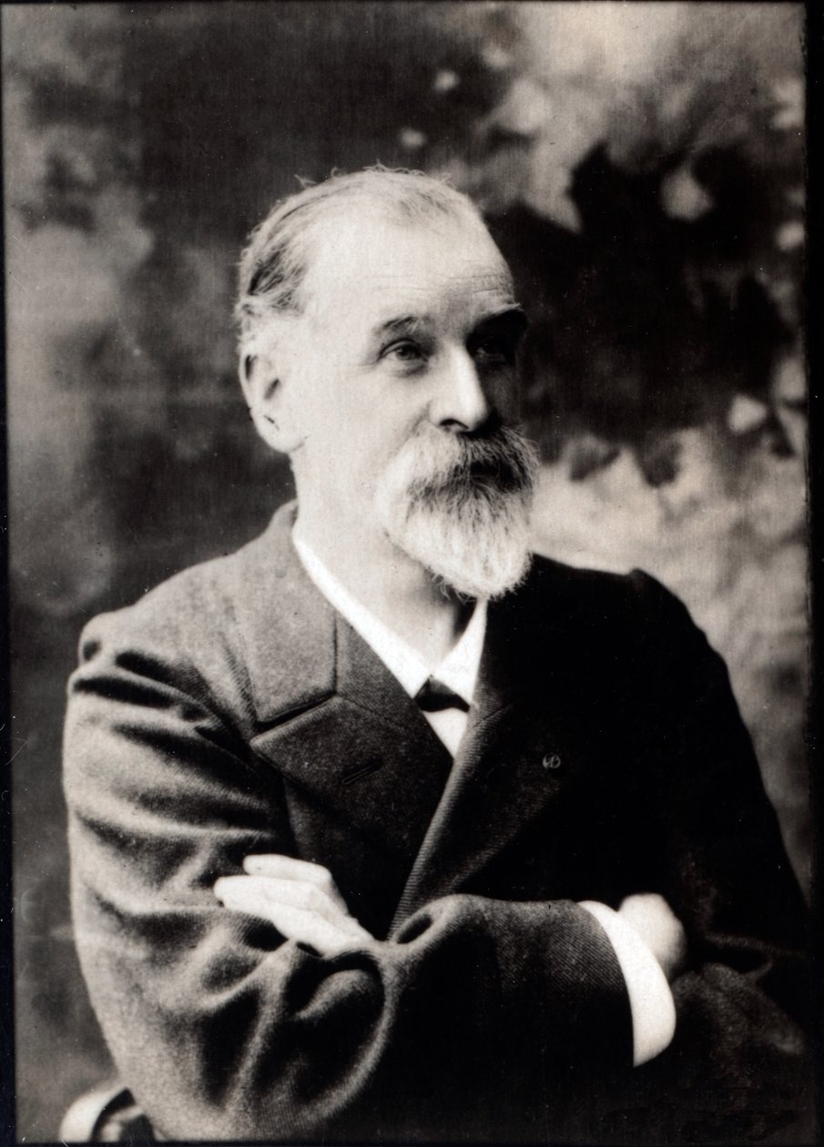 Portræt af Just Lucas Championniere (1843-1913), fransk kirurg. af French Photographer