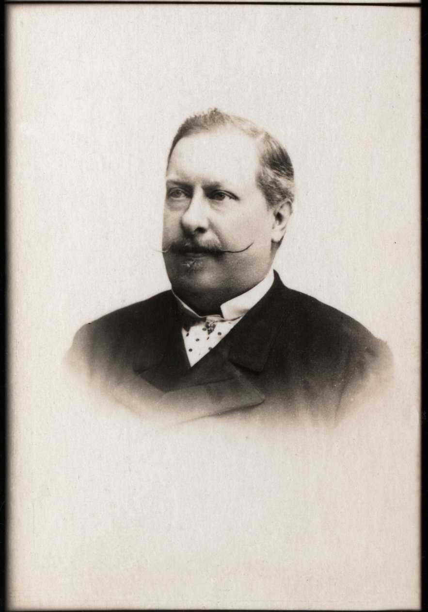 Portræt af Luis I af Portugal (1838-1889), konge af Portugal. af French Photographer