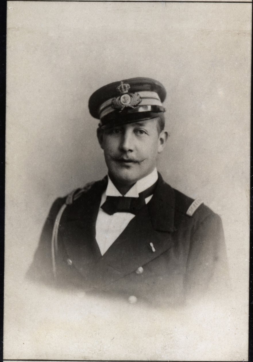 Portræt af Prins George af Grækenland og Danmark (1869-1957). af French Photographer