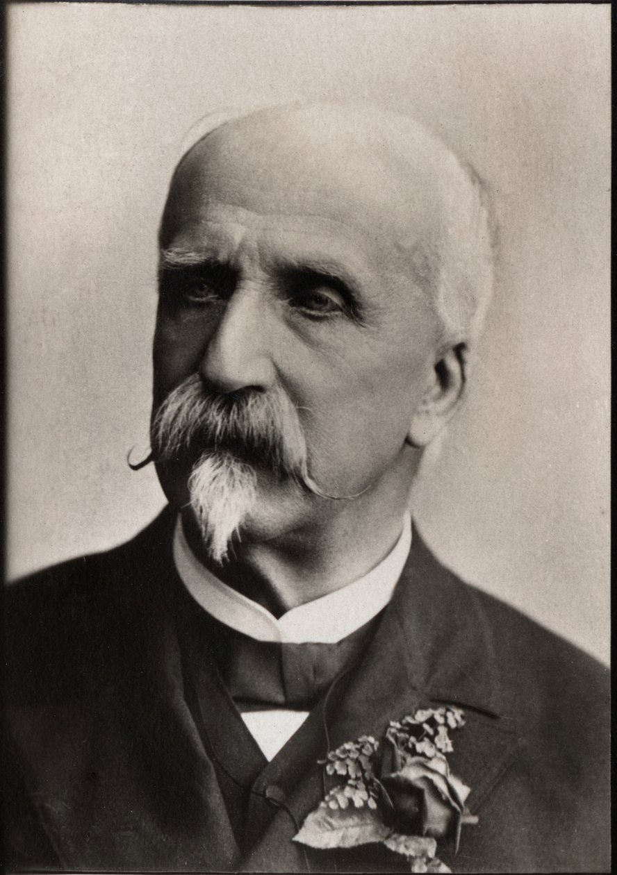 Portræt af prins Henri dOrleans, hertug af Aumale (1822-1897), fransk militær og politiker. af French Photographer