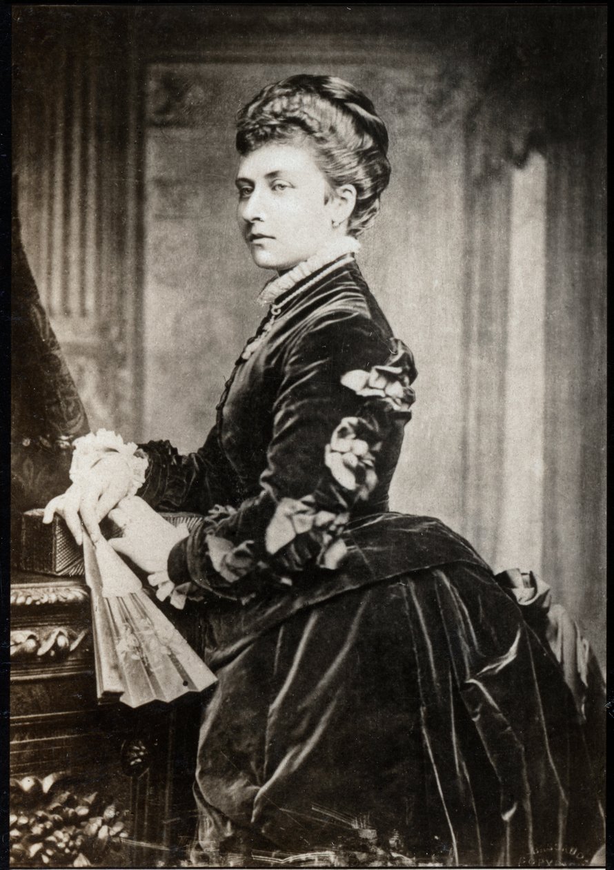 Portræt af prinsesse Louise (1848-1939). af French Photographer