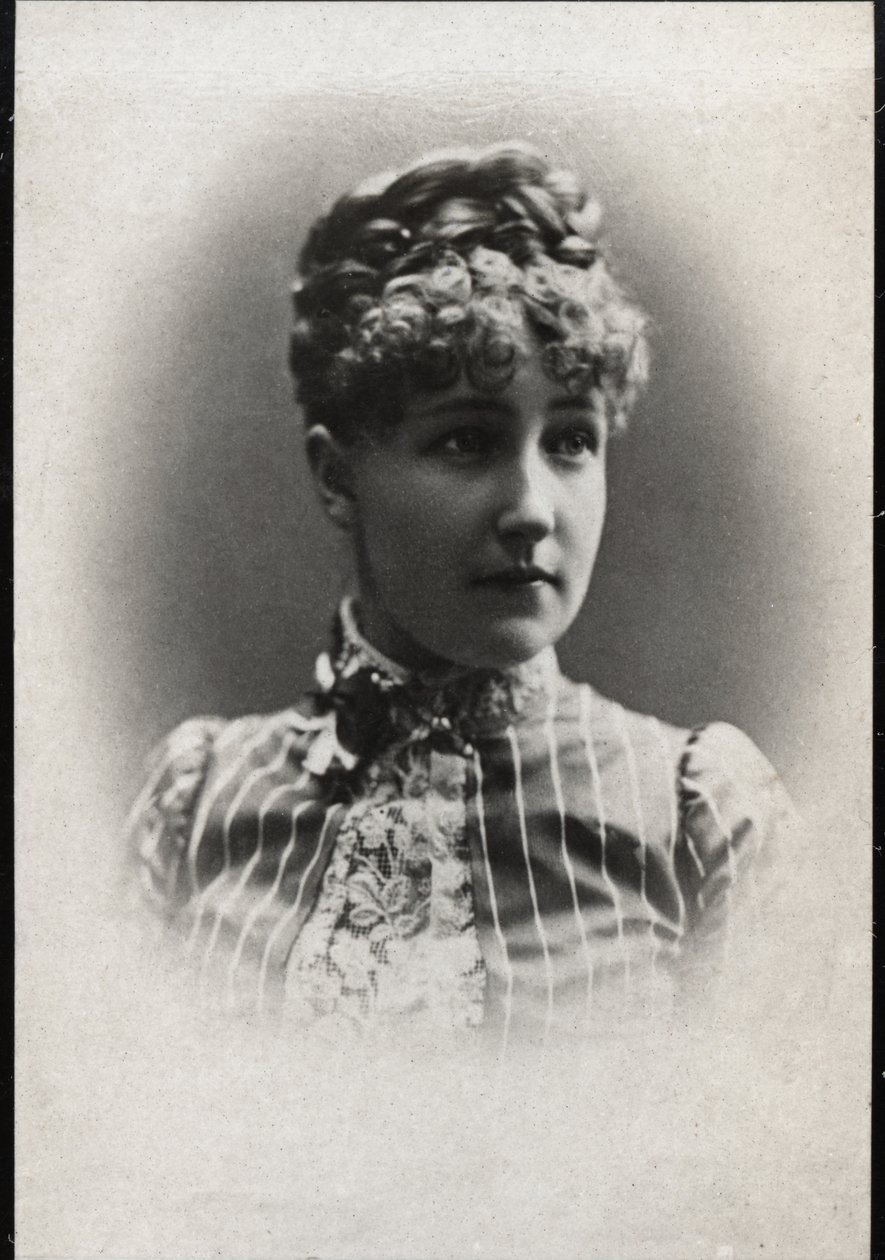Portræt af prinsesse Stephanie af Belgien (1864-1945) af French Photographer