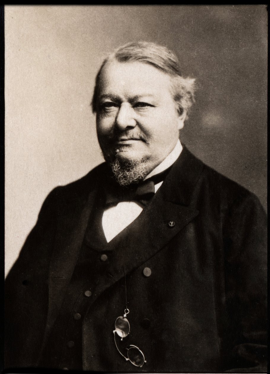 Portræt af Stephane Tarnier (doktor Tarnier) (1828-1897), fransk fødselslæge. af French Photographer